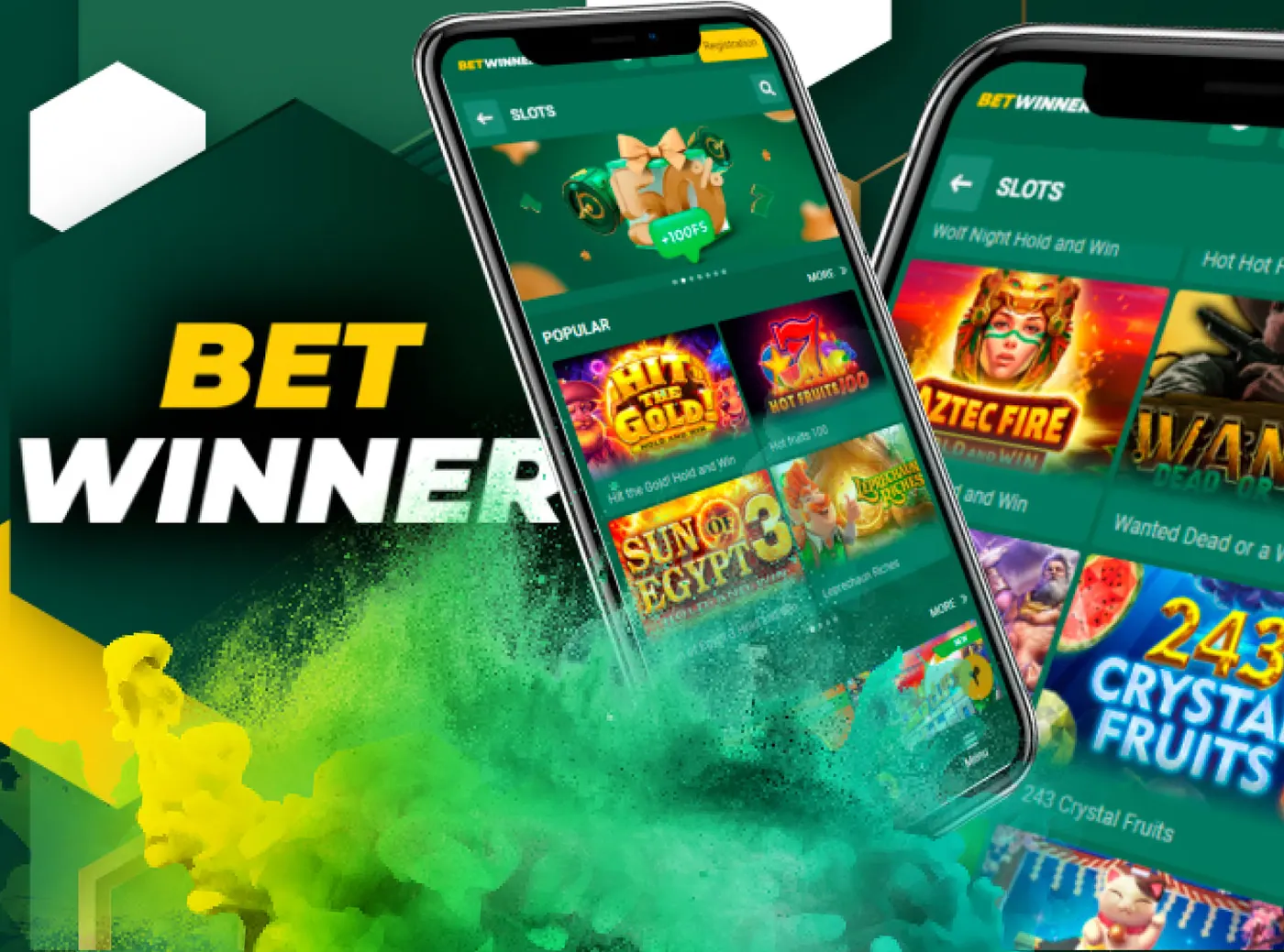 Select the casino section for start playing.