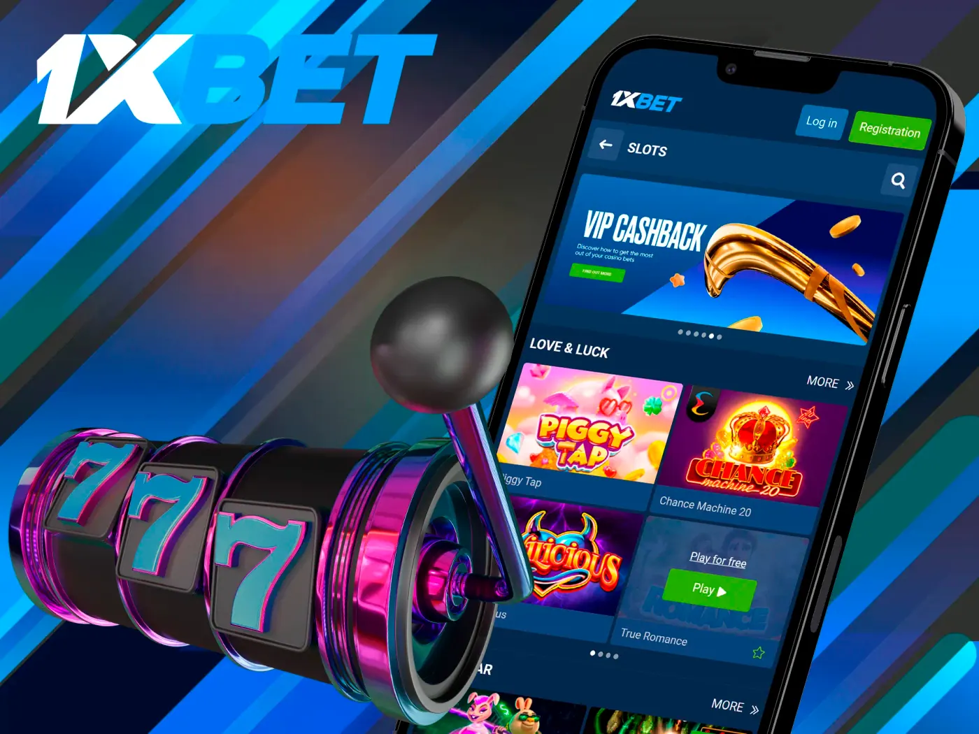 1xBet has many slots for players to enjoy.