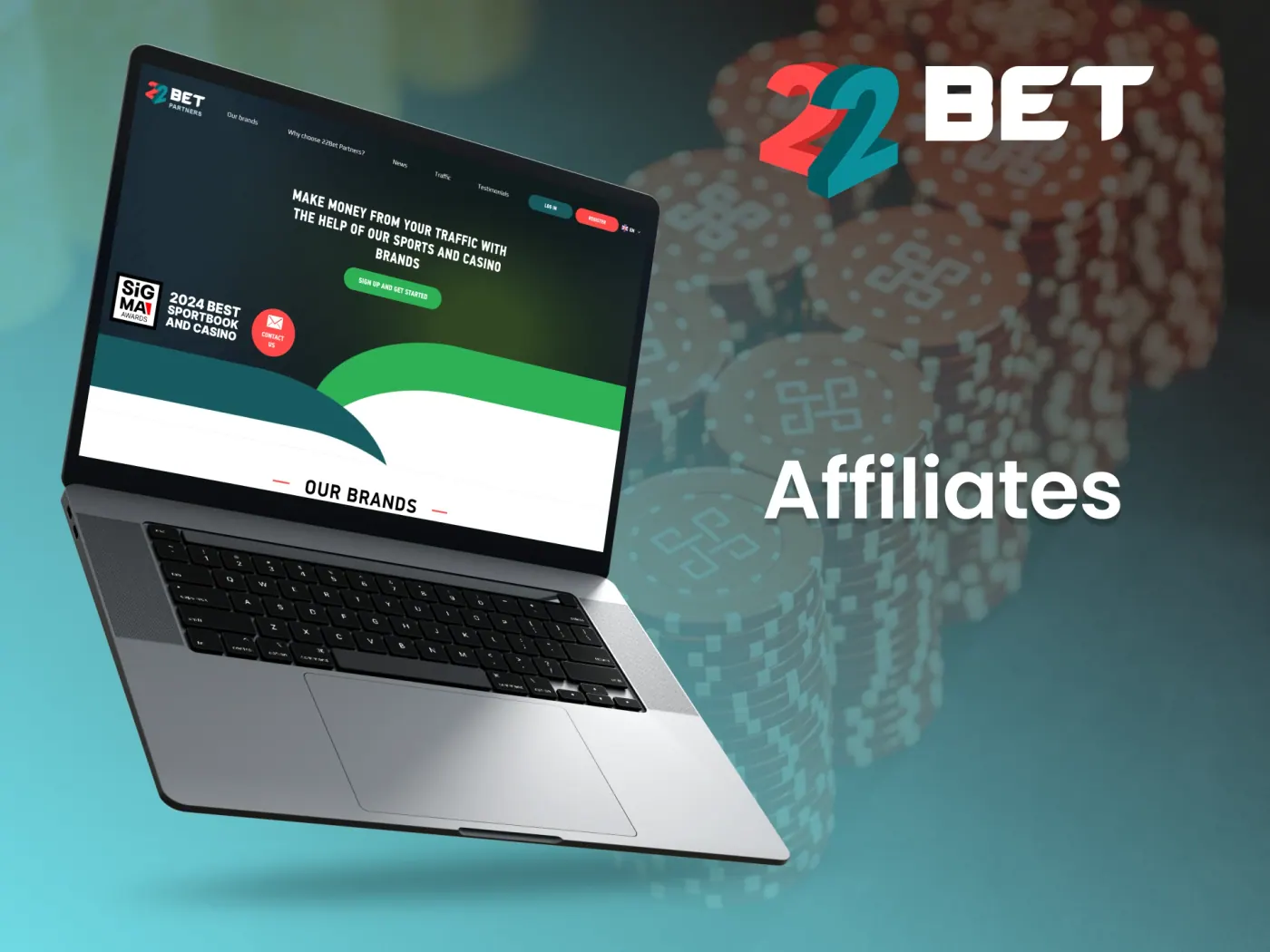 Become a 22Bet affiliate and enjoy the benefits of rewarding partnerships.