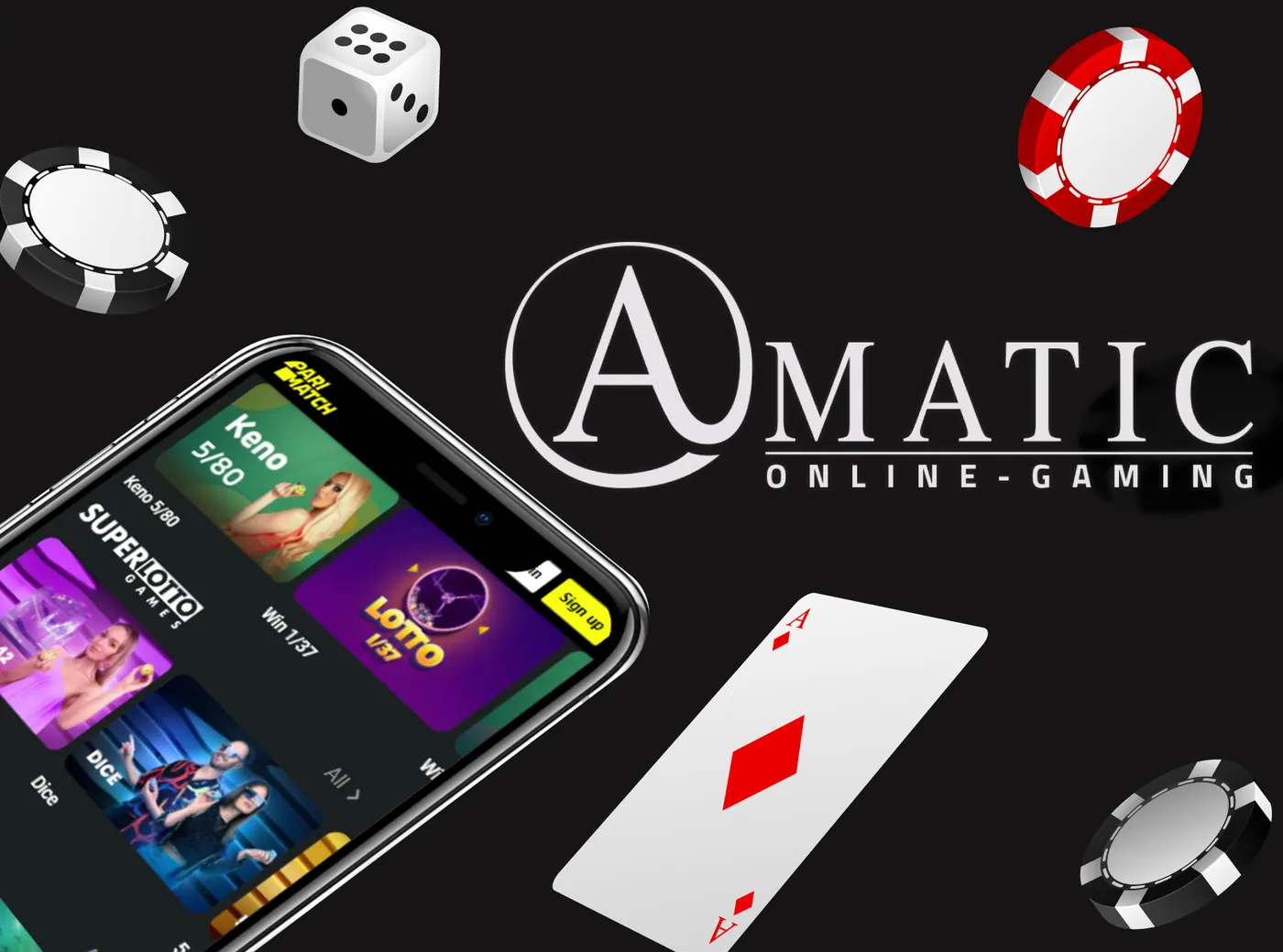 Amatic is one of the oldest game providers.