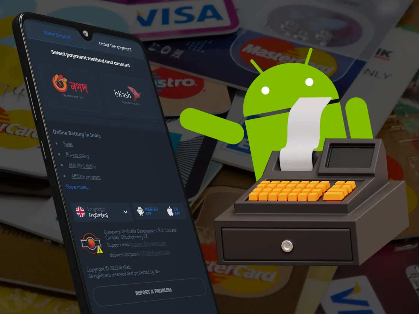 Choose your prefered payment method.
