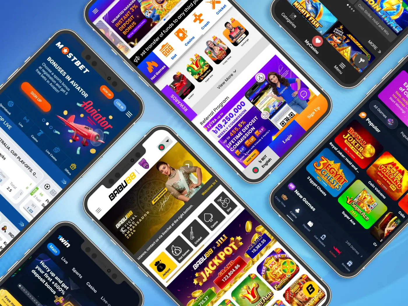 Choose from the top online casino apps for the best gambling experience in Bangladesh.