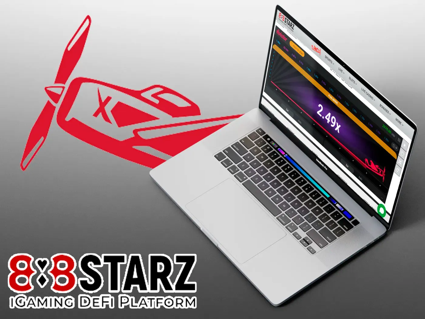 Aviator demo mode at 888Starz.