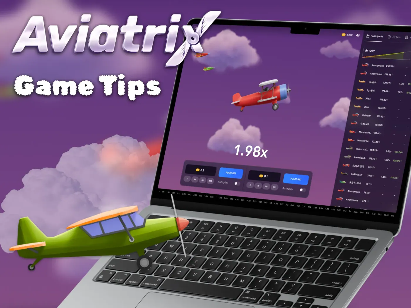 Aviatrix game tips.