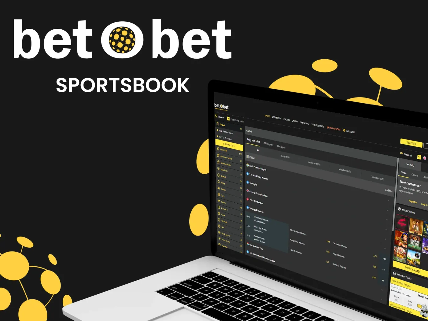 Bet on your favorite sports at Betobet sportsbook.