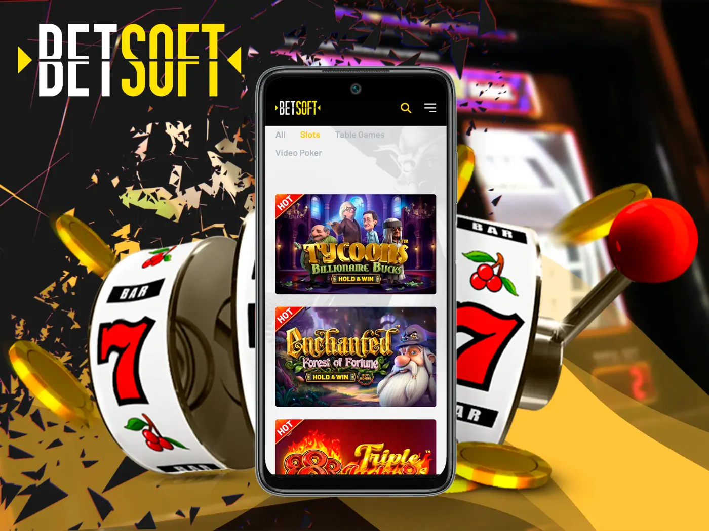 Betsoft slots.