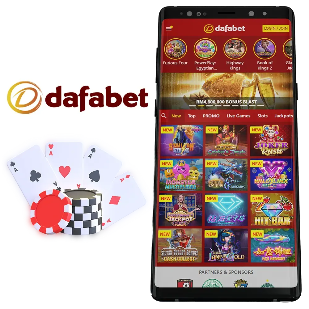 Dafabet casino app.