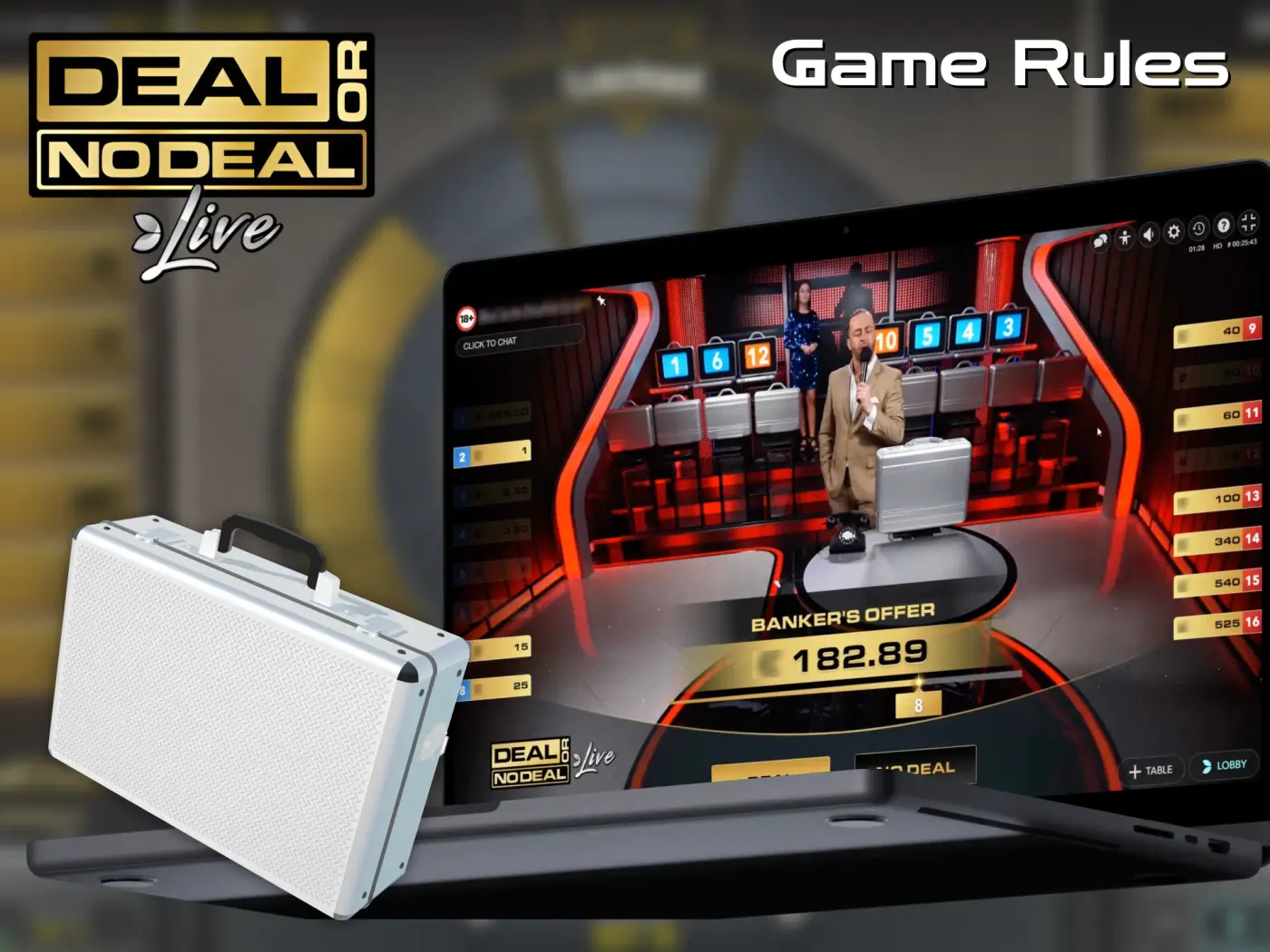 Deal or No Deal game rules.