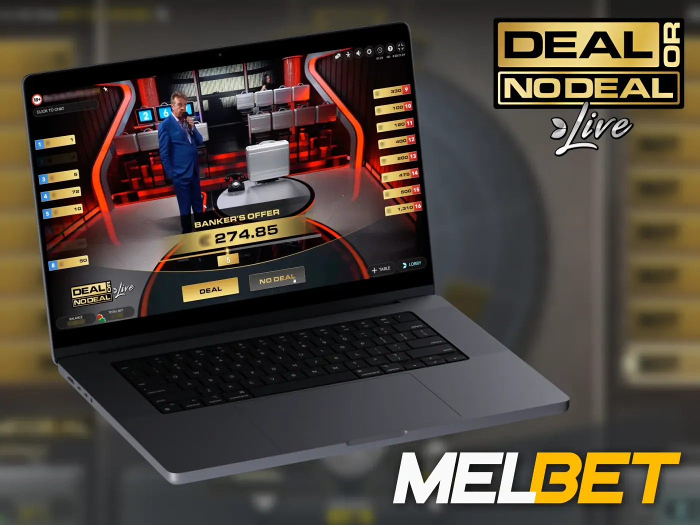 Deal or No Deal at Melbet.