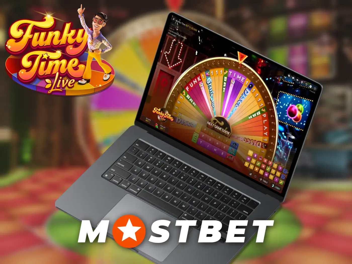 Funky Time at Mostbet.