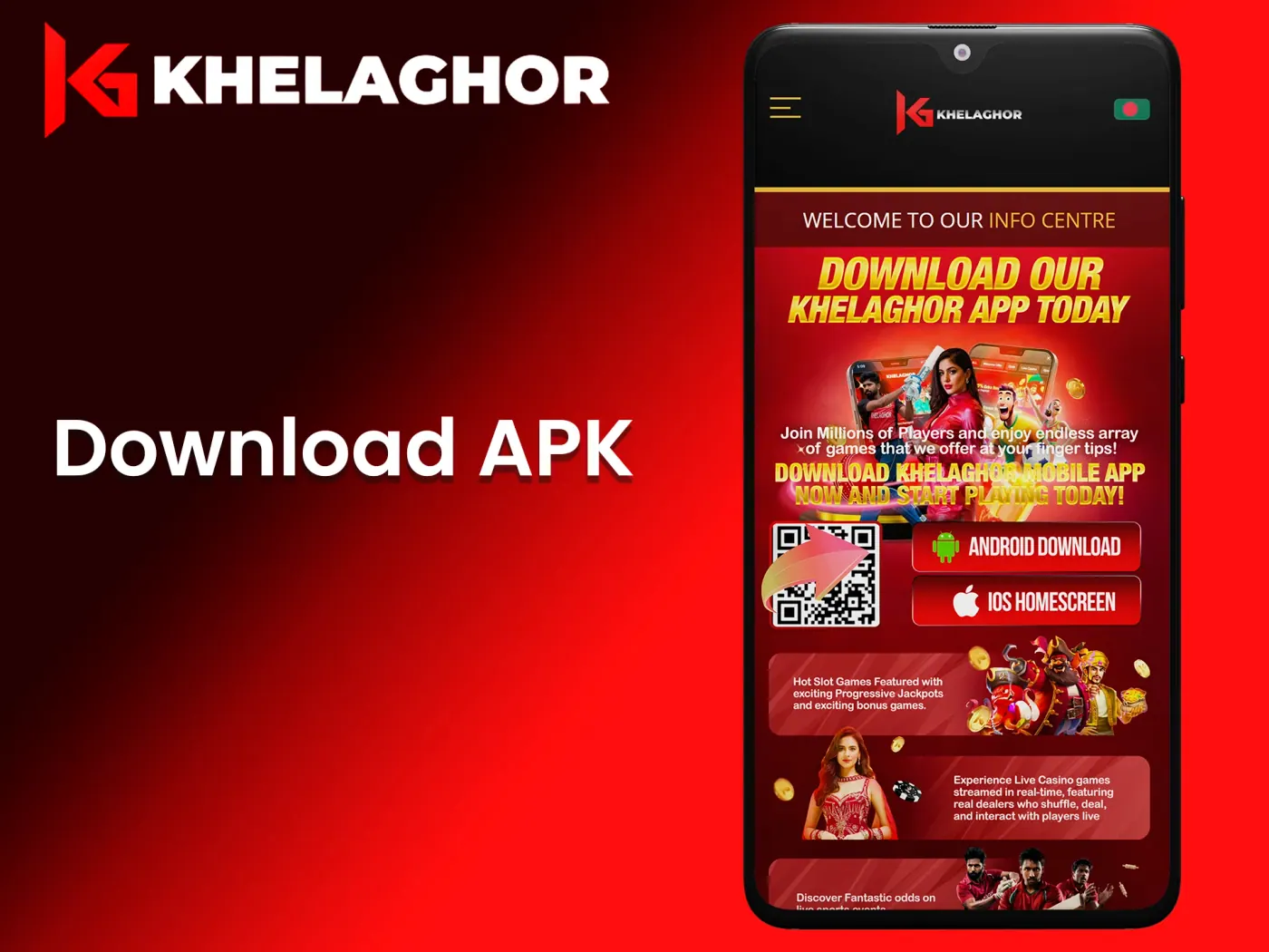 Start downloading the Khelaghor APK file.