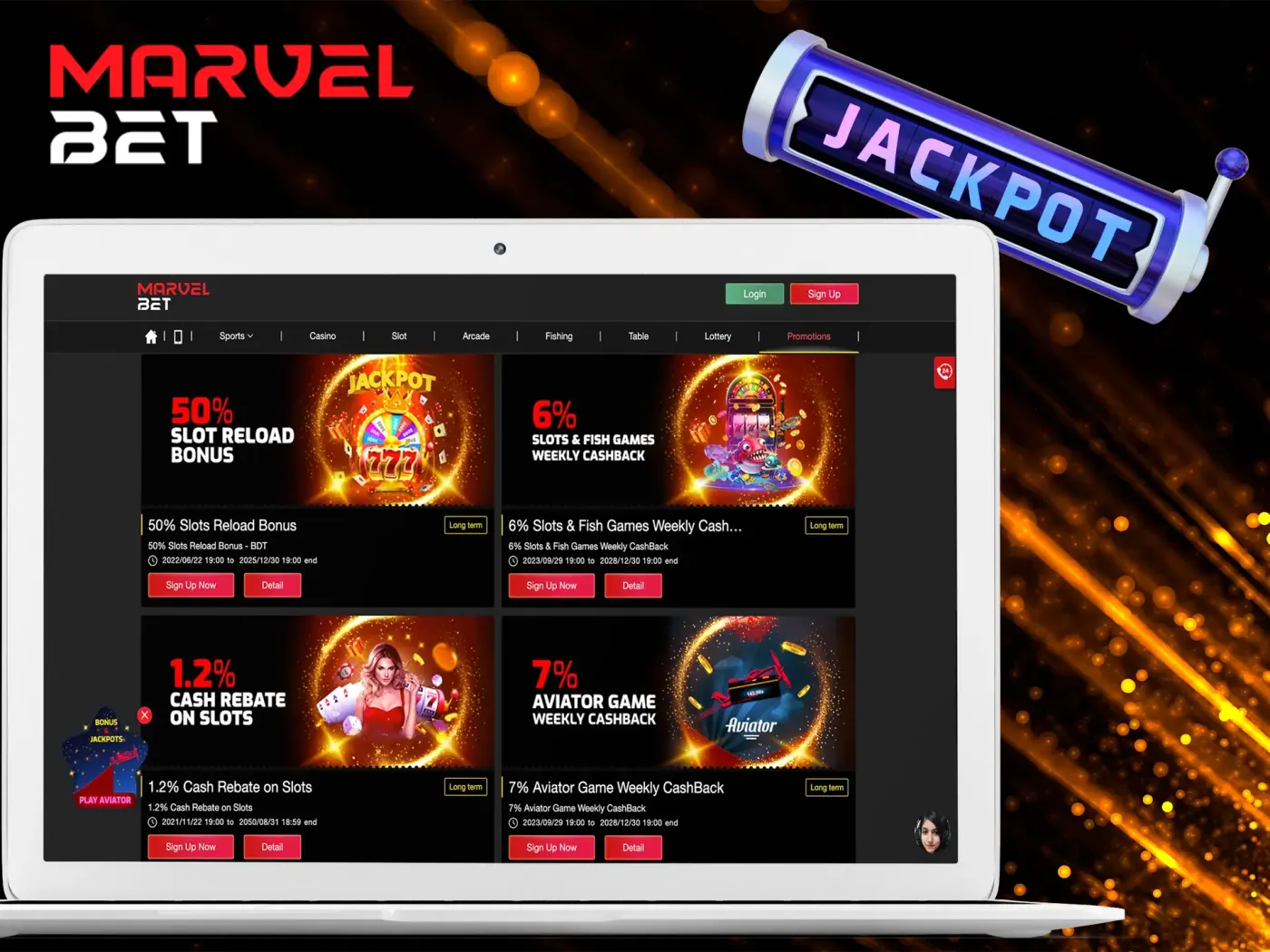 Other Marvelbet promotions.