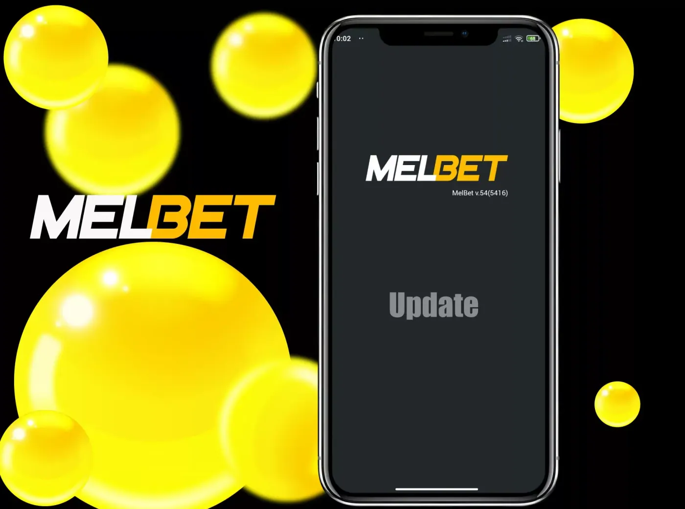 Easily update the Melbet casino app on Android.