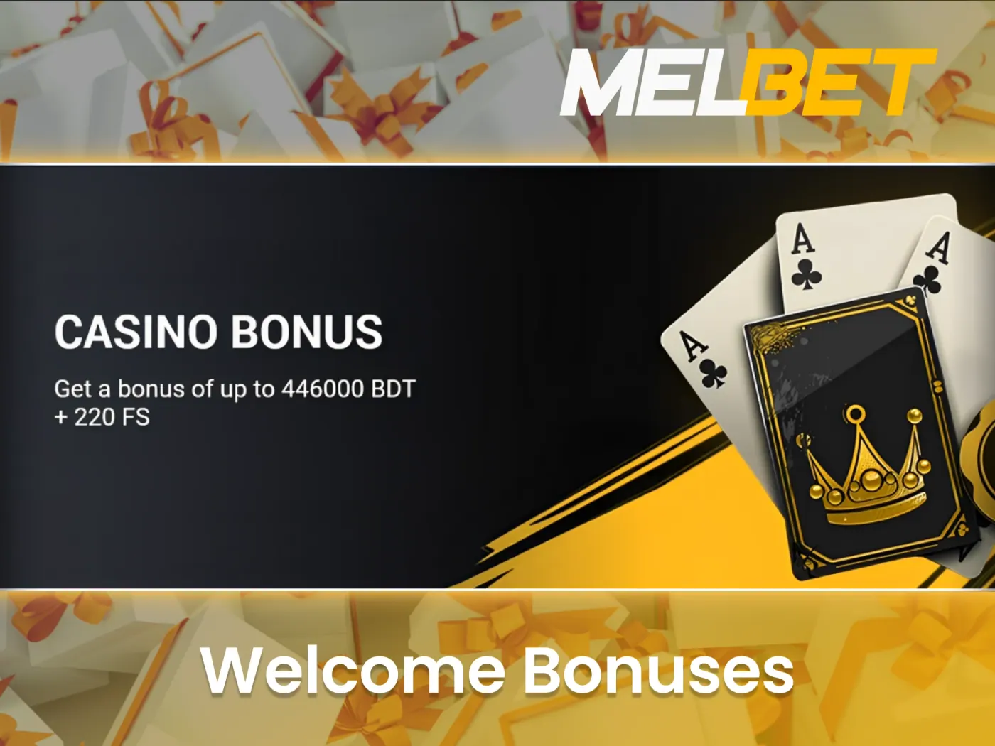 Enhance your casino winnings with the welcome bonuses at Melbet.