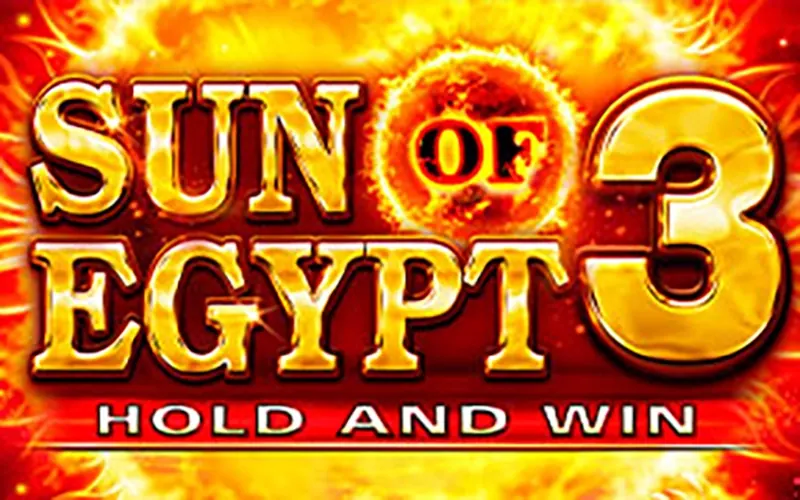 The Sun of Egypt 3 game at Melbet Casino.