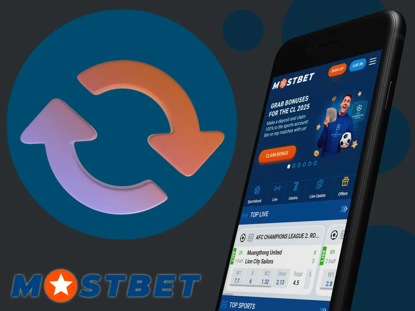 What you need to do to update Mostbet app for iOS device.