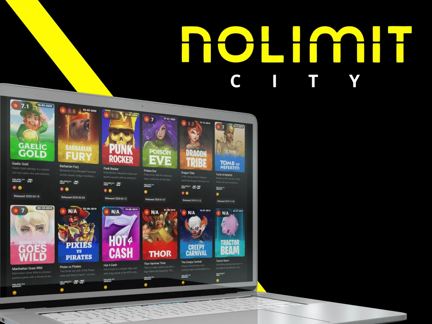 Nolimit City games.