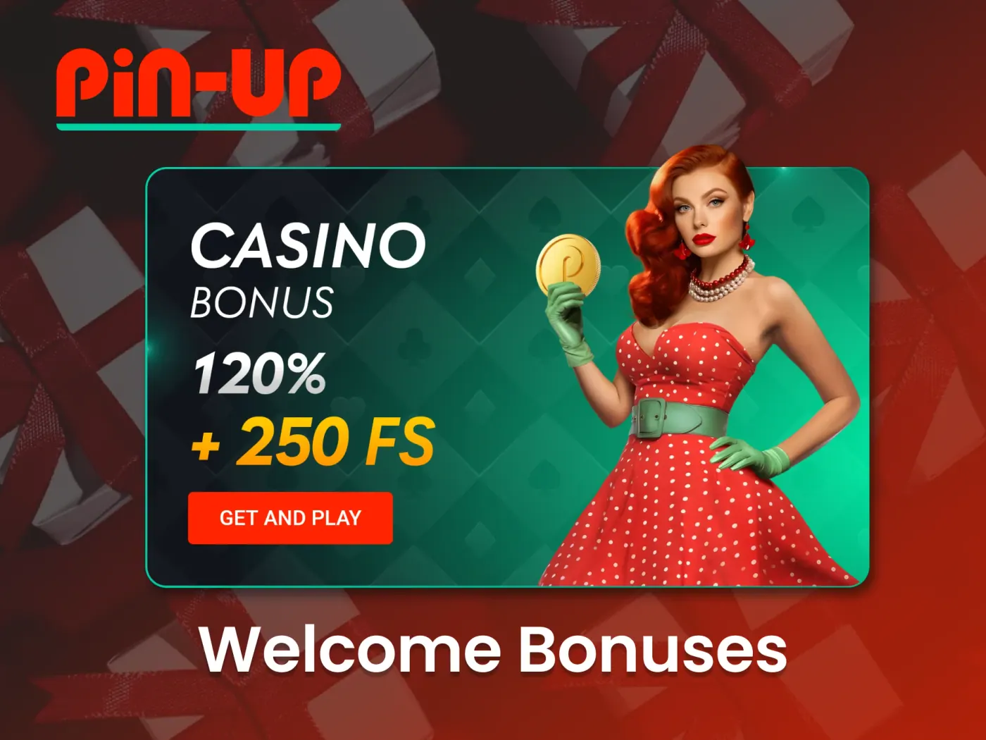 Pin Up casino app welcome bonuses.