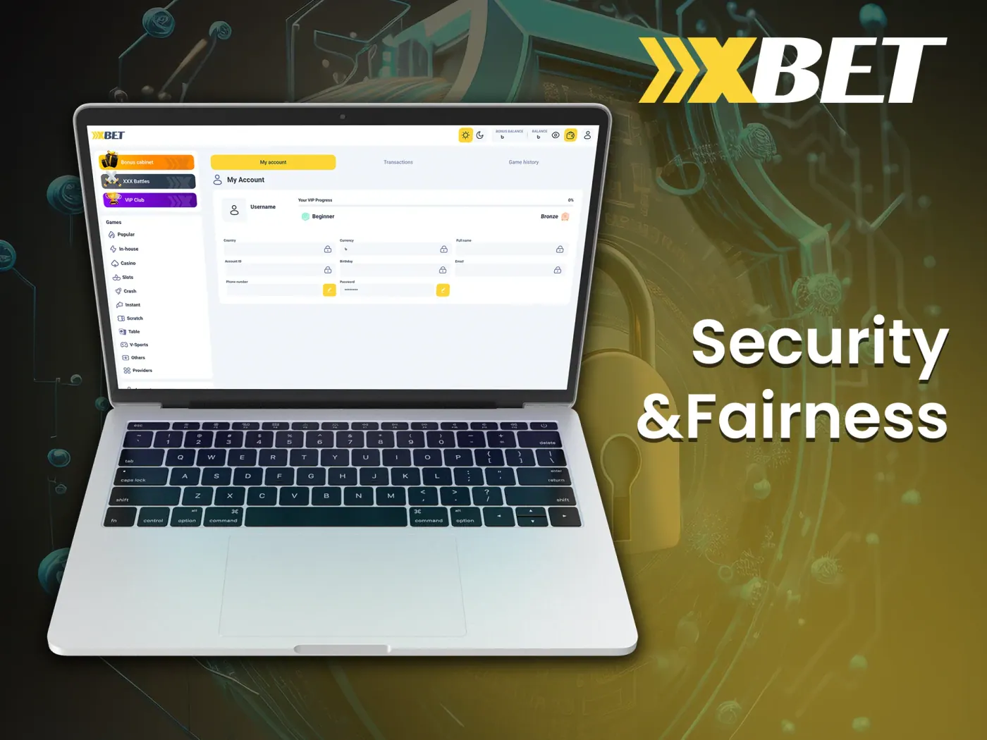 Xxxbet casino security and fairness.