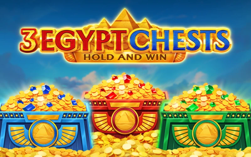 Try the 3 Egypt Chests Hold and Win game on the Batery website.