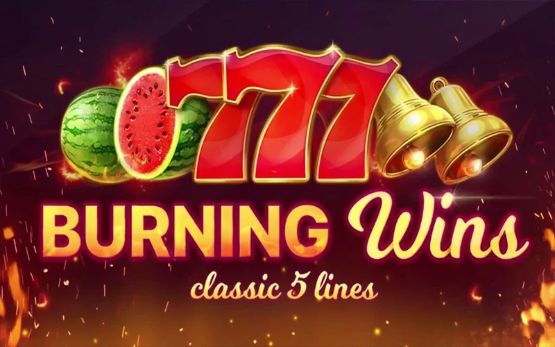 Try the Burning Wins Classic 5 Lines game on the Batery platform.