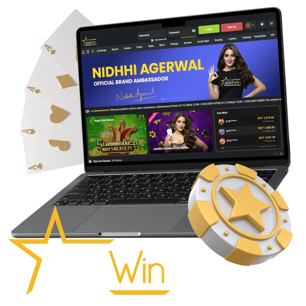 Jeetwin Online Casino in Bangladesh is one of Asia's leading online casinos.