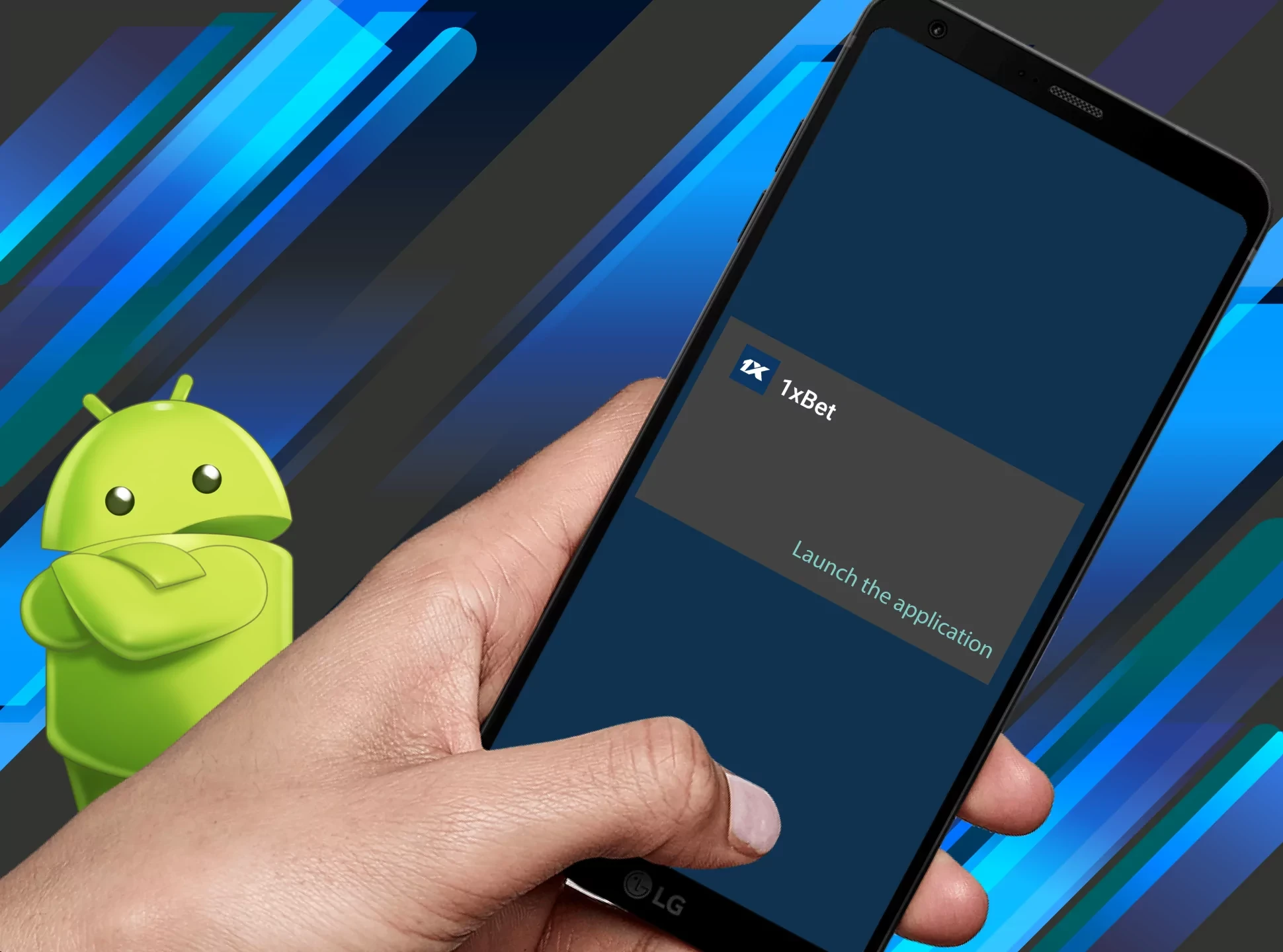 Run the downloaded 1xBet APK file.