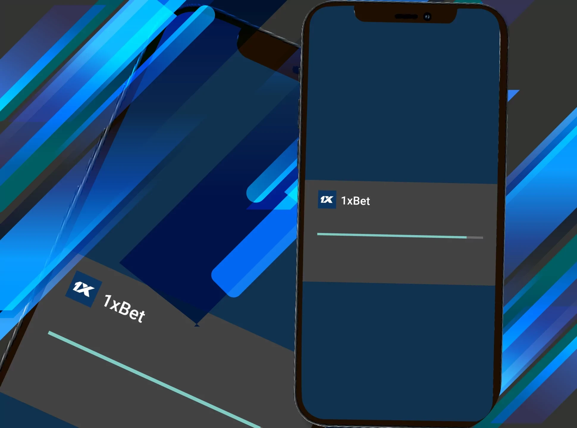 Install the 1xBet app on your smartphone.