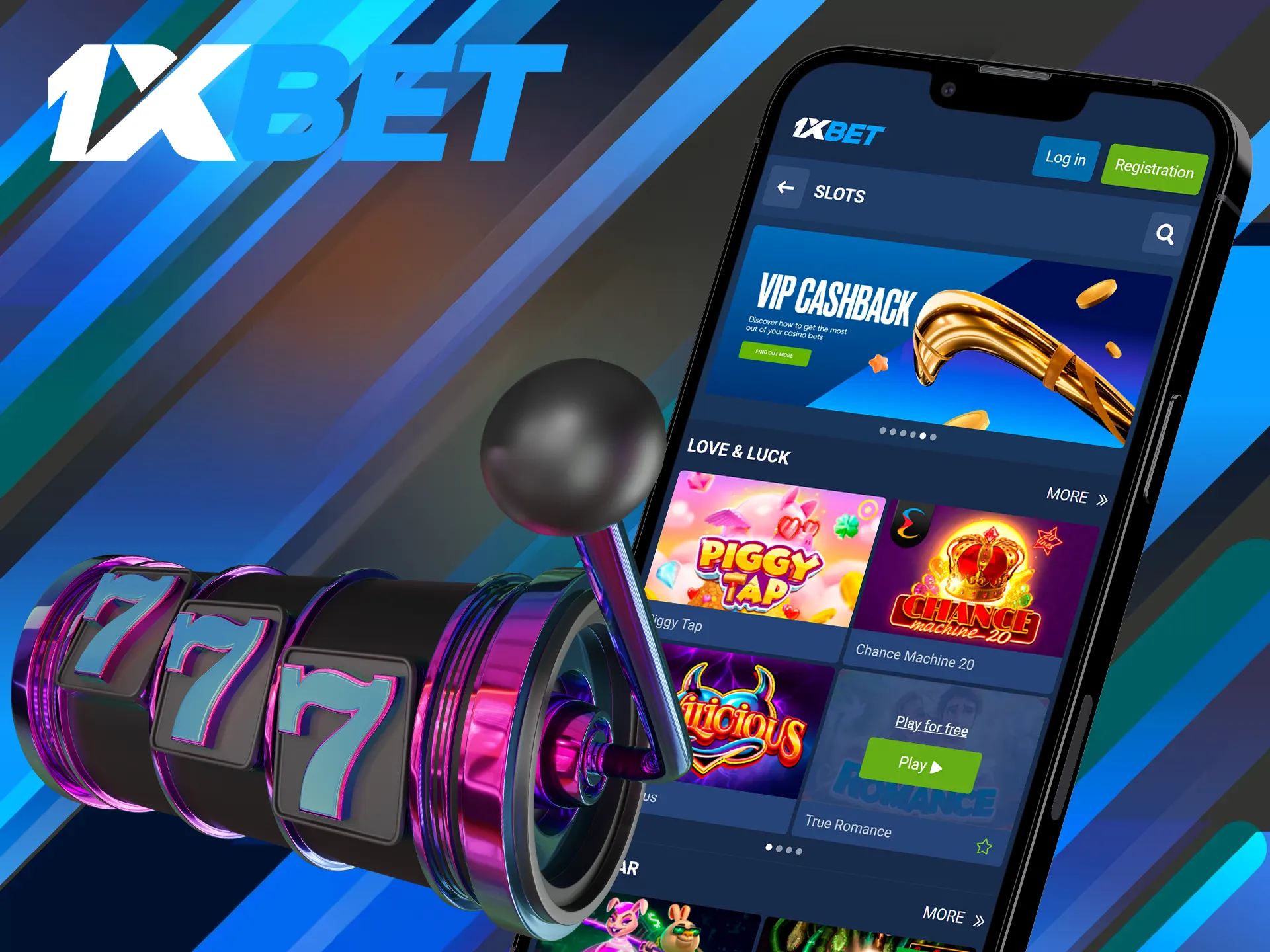 1xBet has many slots for players to enjoy.