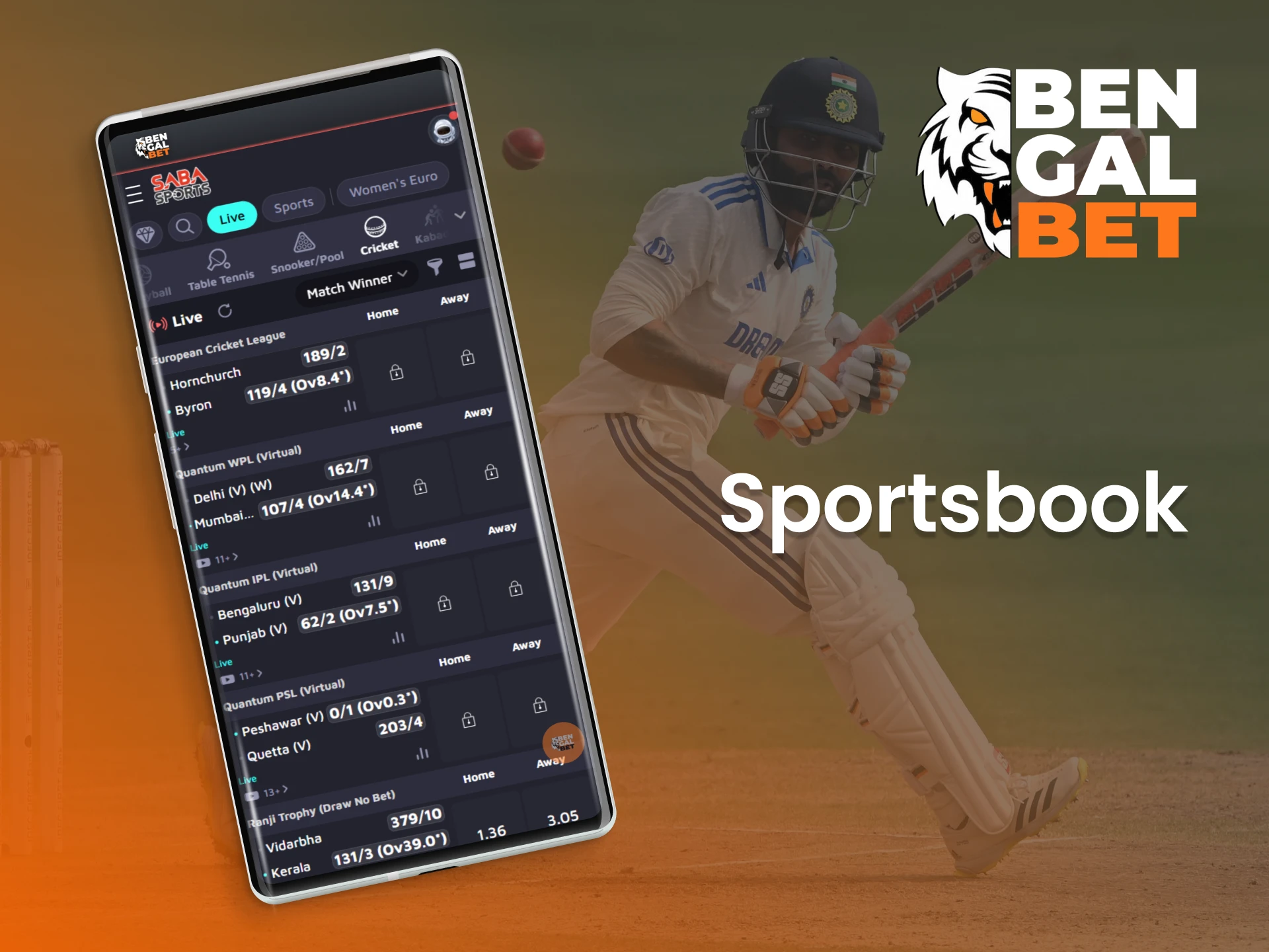 Make sports bets in Bangladesh via the Bengalbet app.