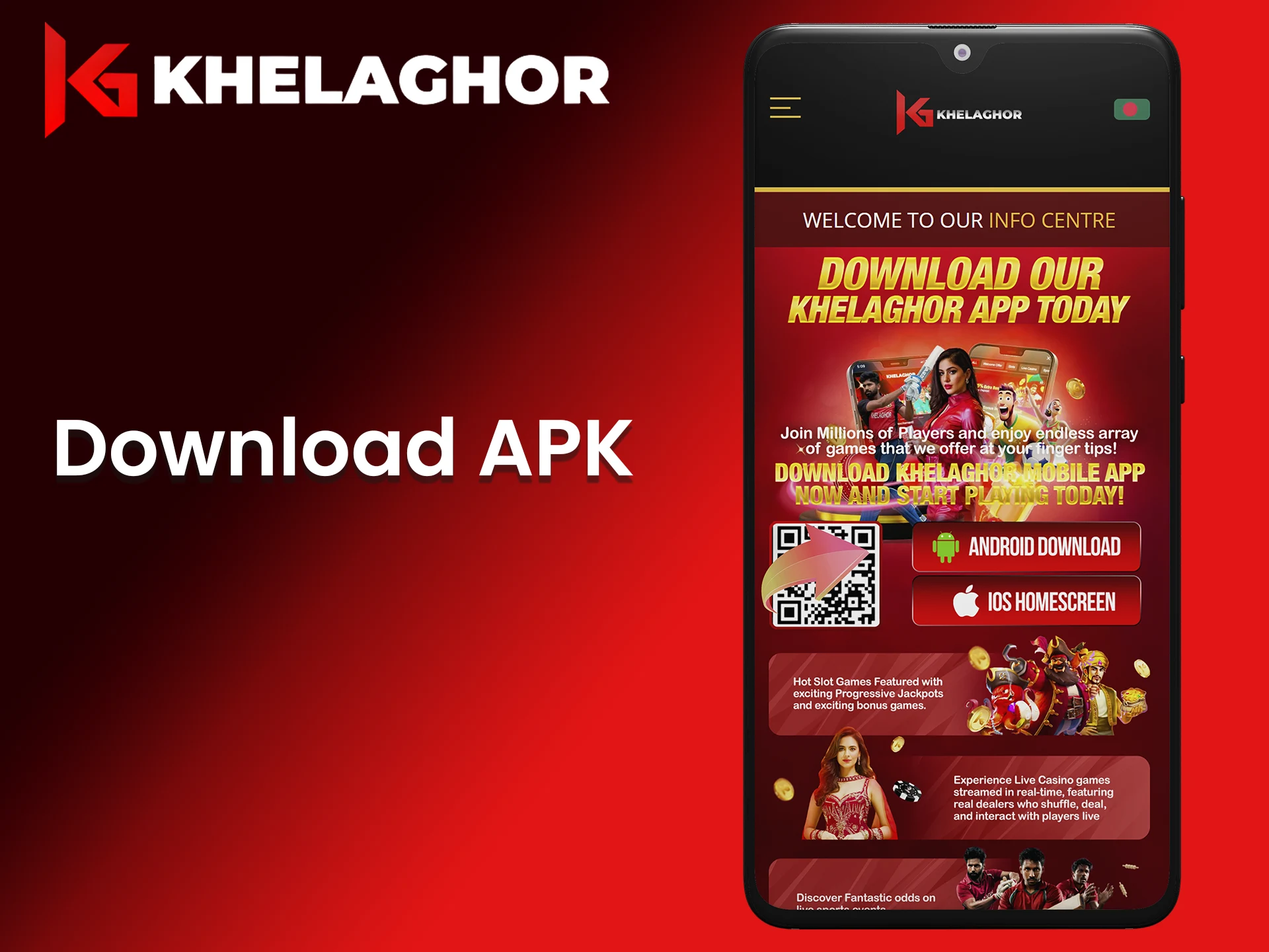 Start downloading the Khelaghor APK file.