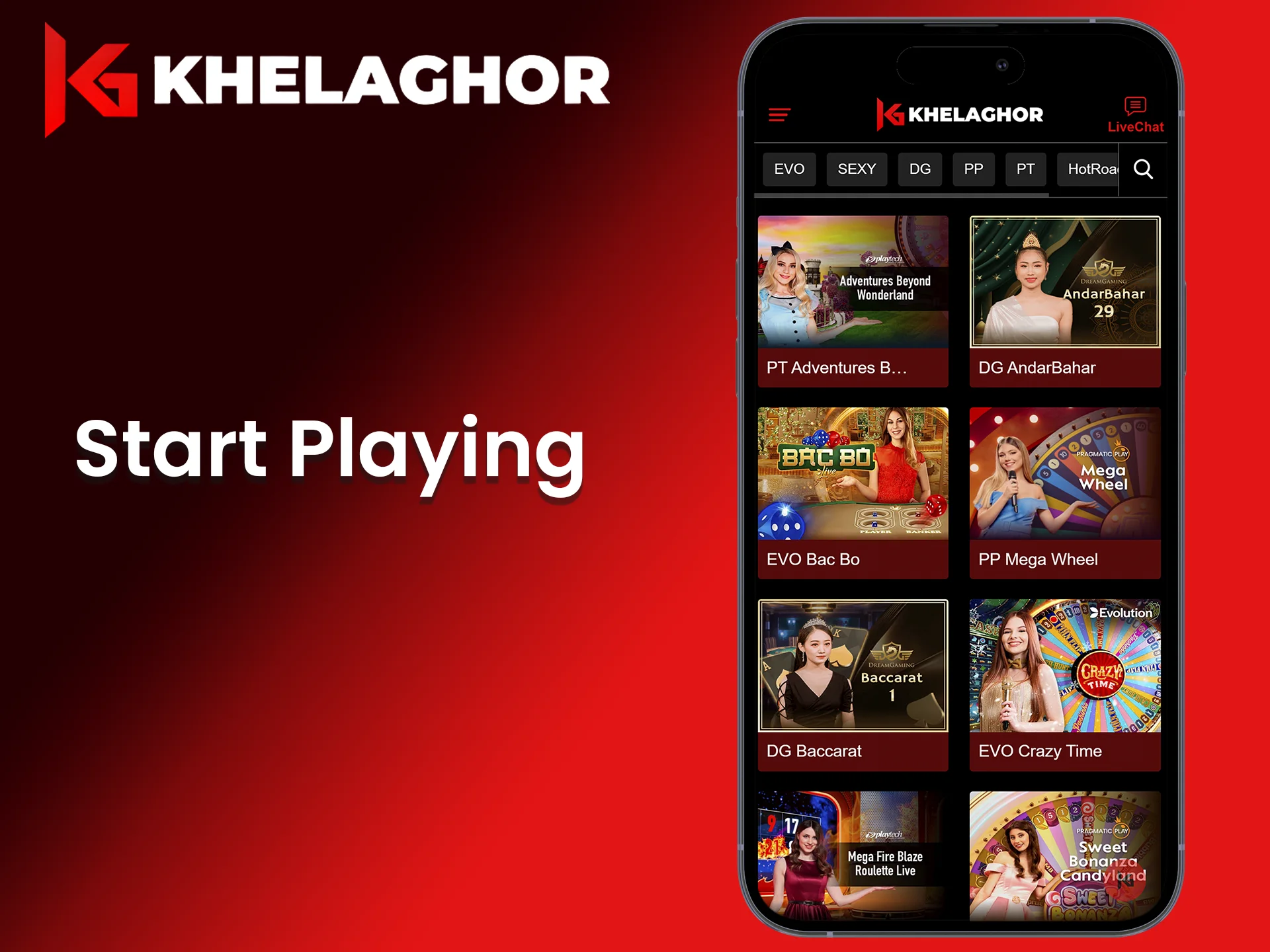 Use the shortcut to access Khelaghor and play your favorite games.