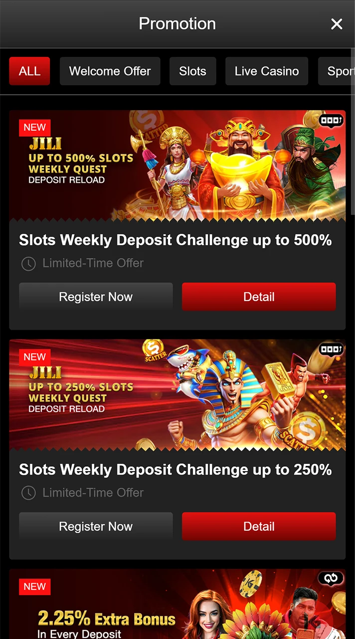 Bonuses and offers at Khelaghor mobile app.