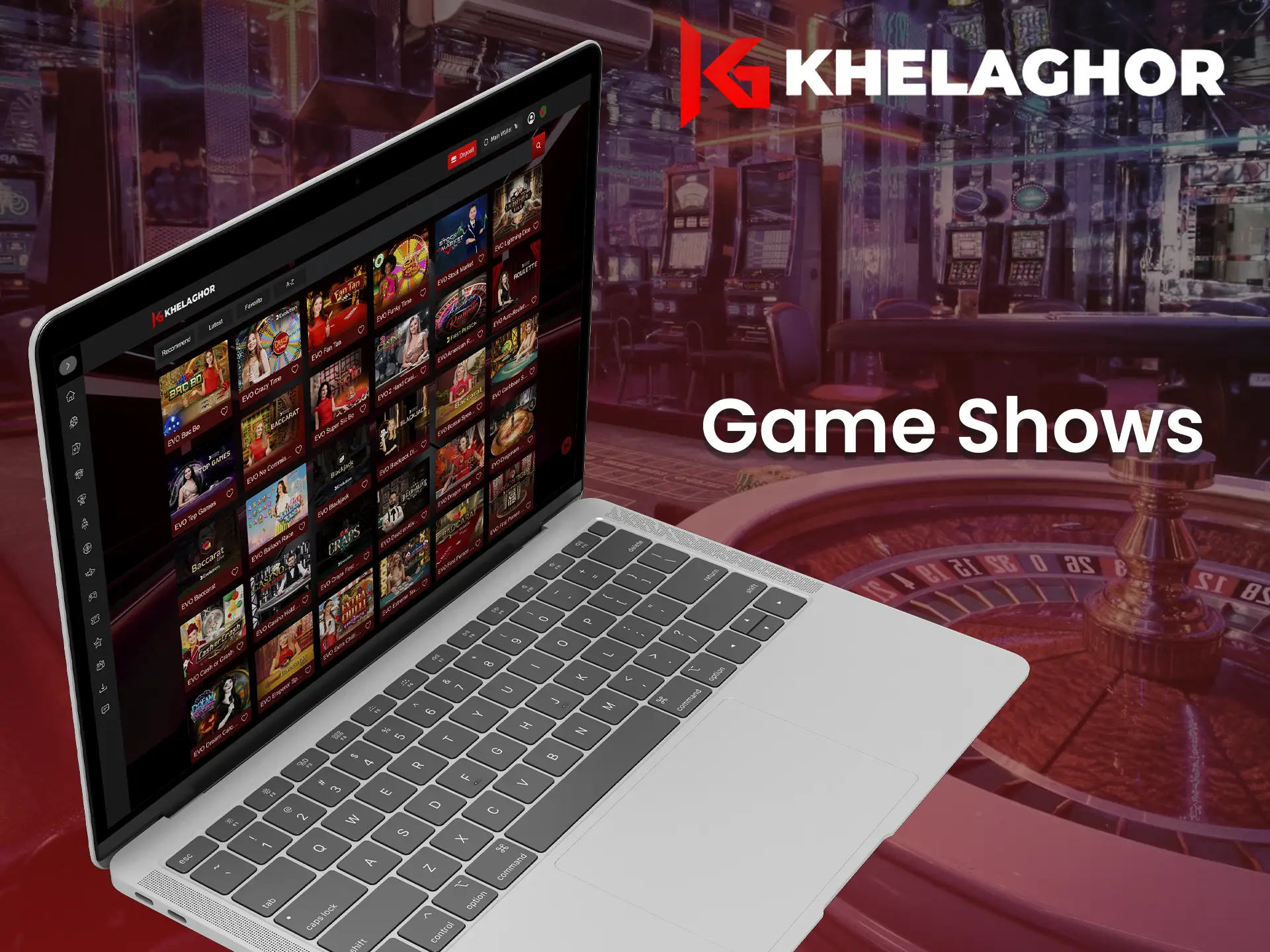 Experience the atmosphere of a game shows at Khelaghor.