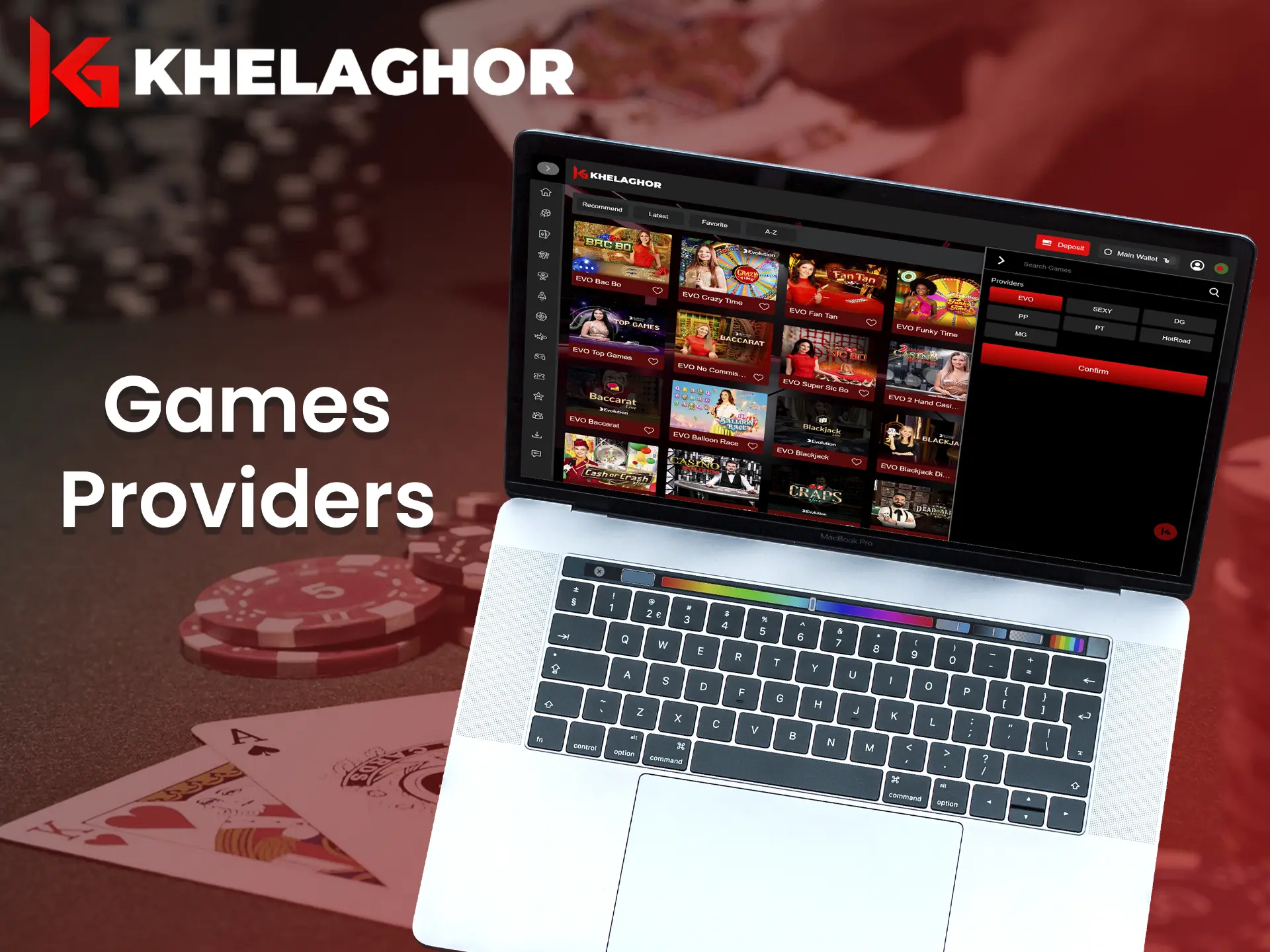 All games at Khelaghor are presented by licensed providers.
