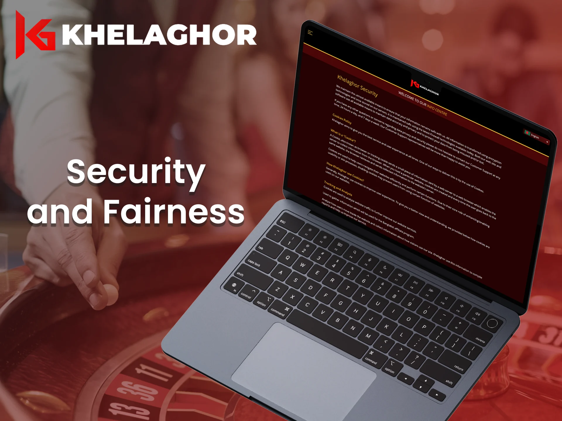 The security of Khelaghor website is on a high level.