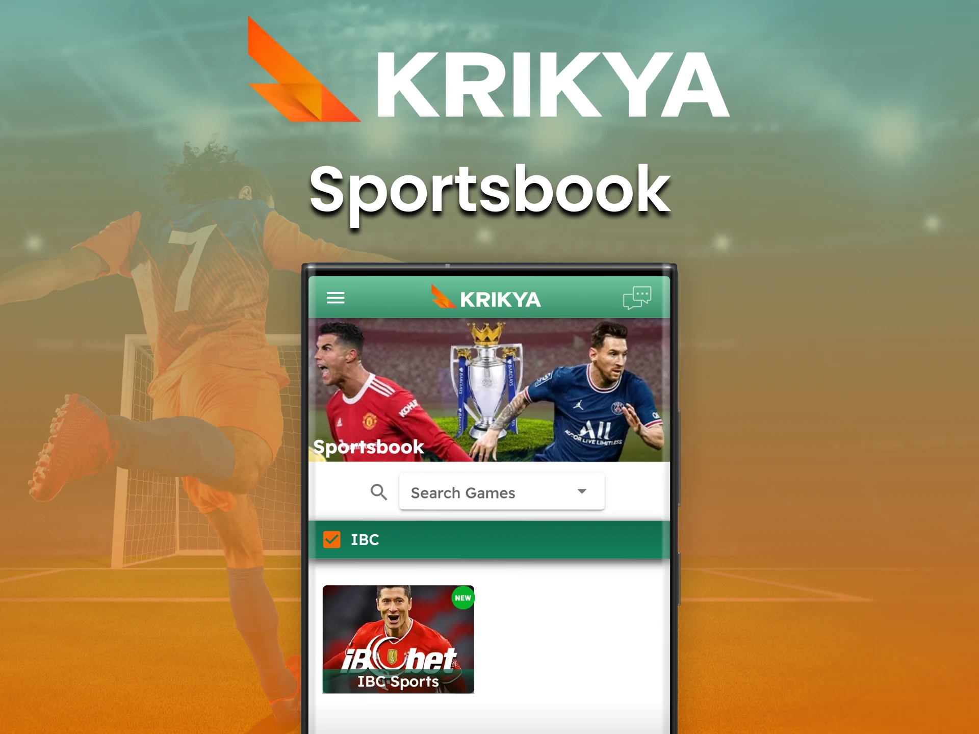 Try out sports betting in Bangladesh via the Krikya app.