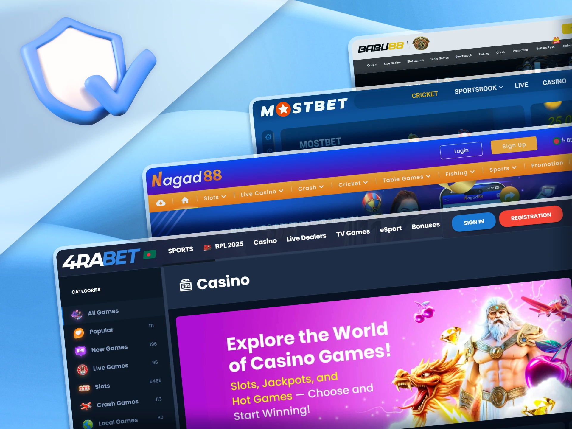 Gamble safely with our selection of licensed online casinos in Bangladesh.