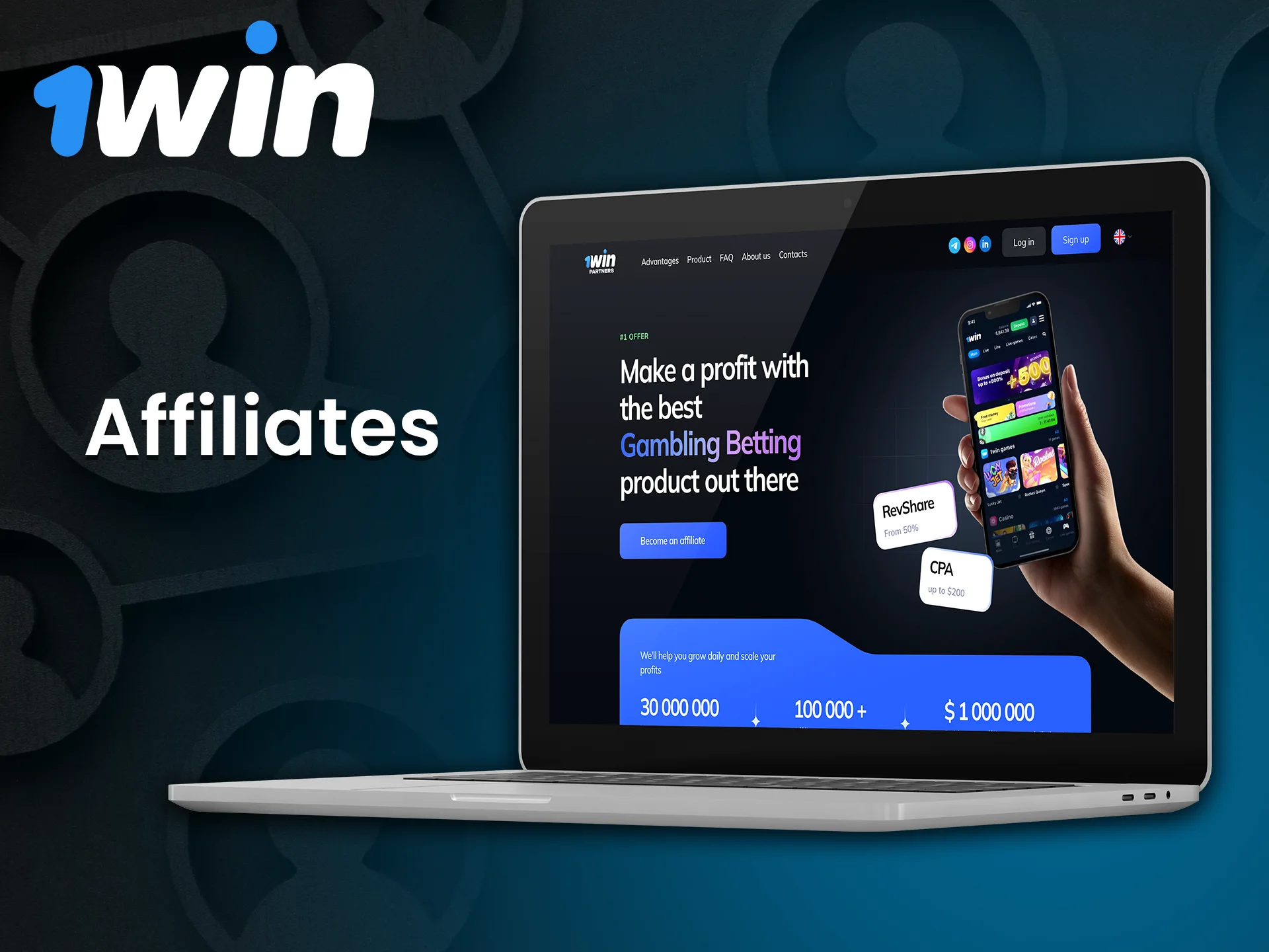 Join 1Win casino affiliates and earn big rewards.