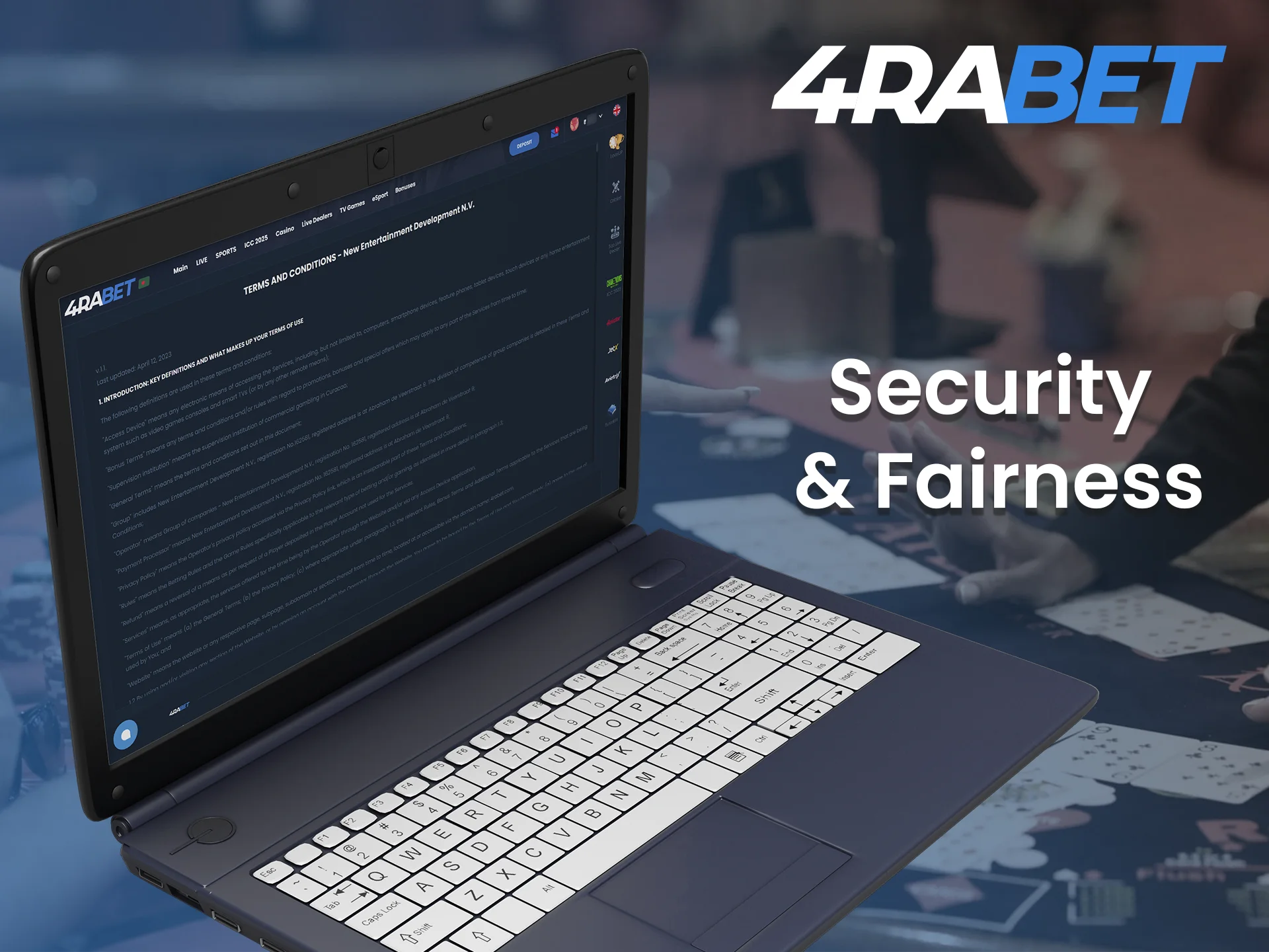 Security and protection at the 4Rabet platform.