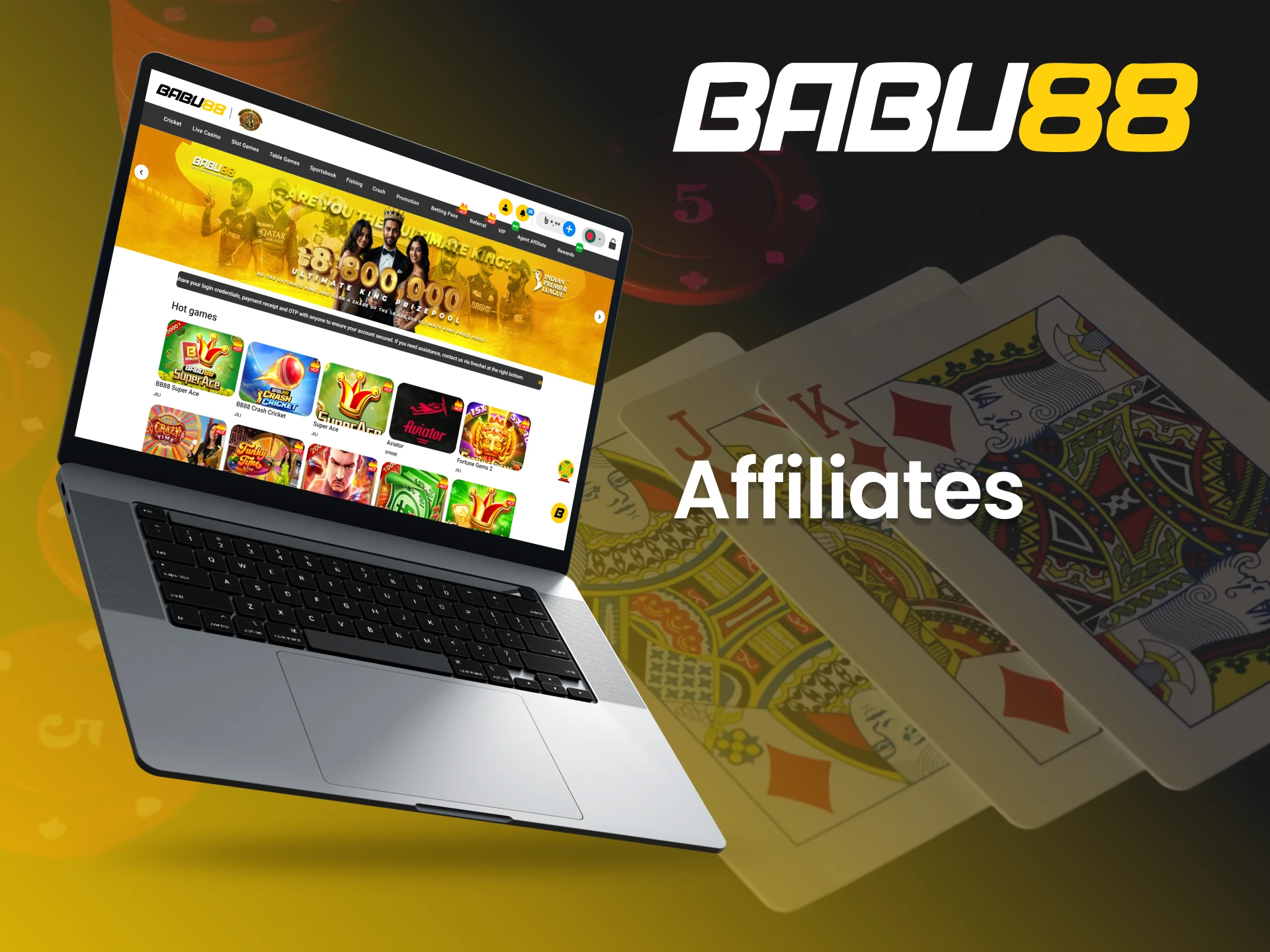 Start earning with the Babu88 affiliate program.