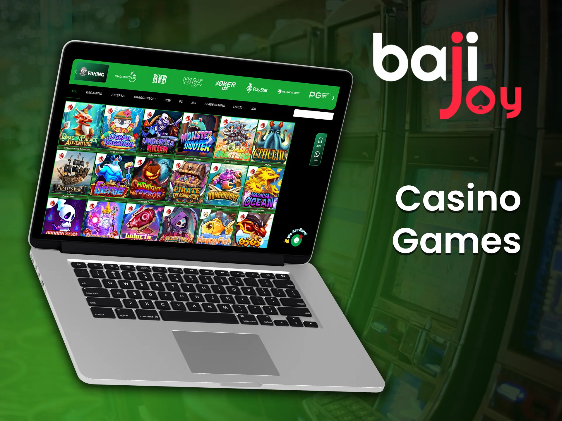 Explore Bajijoy casino games and enjoy endless entertainment.