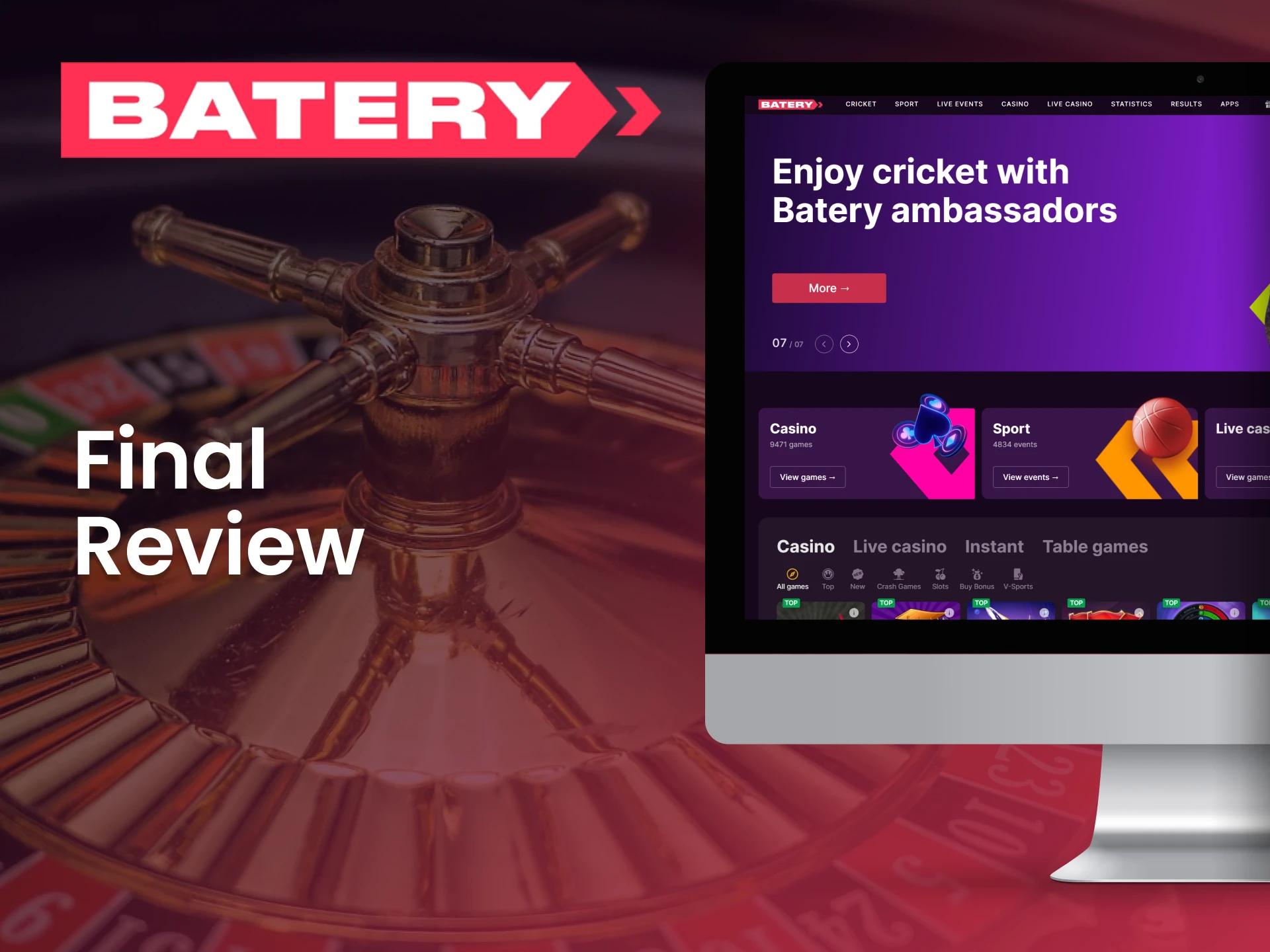 Join Batery casino for a chance to turn your luck into real rewards.