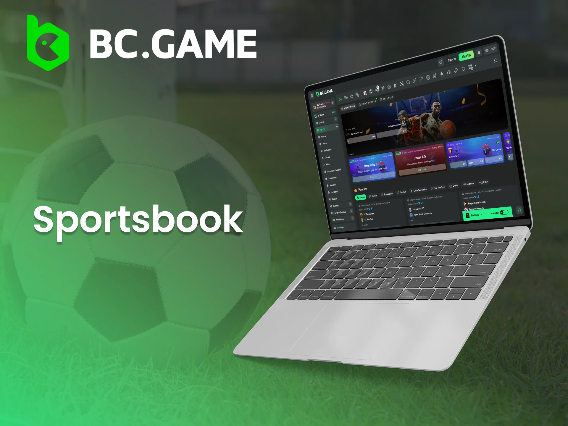 Dive into the wide variety of sports betting options available at BC Game.