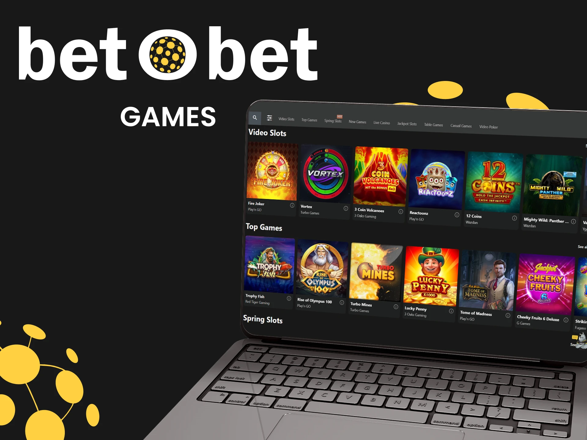 Play Betobet casino games and win big today.