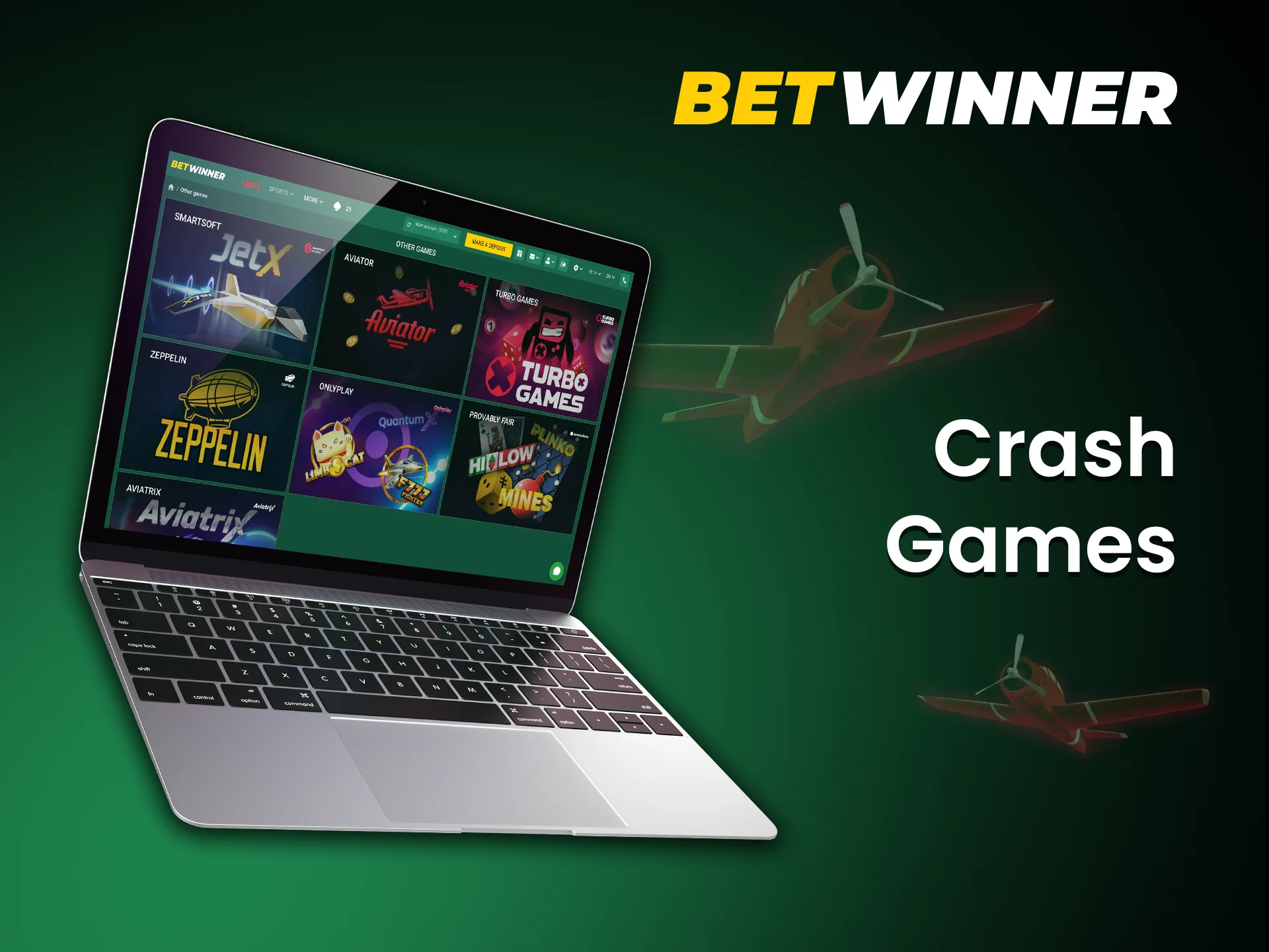 Play Betwinner crash games for high speed action and big rewards.