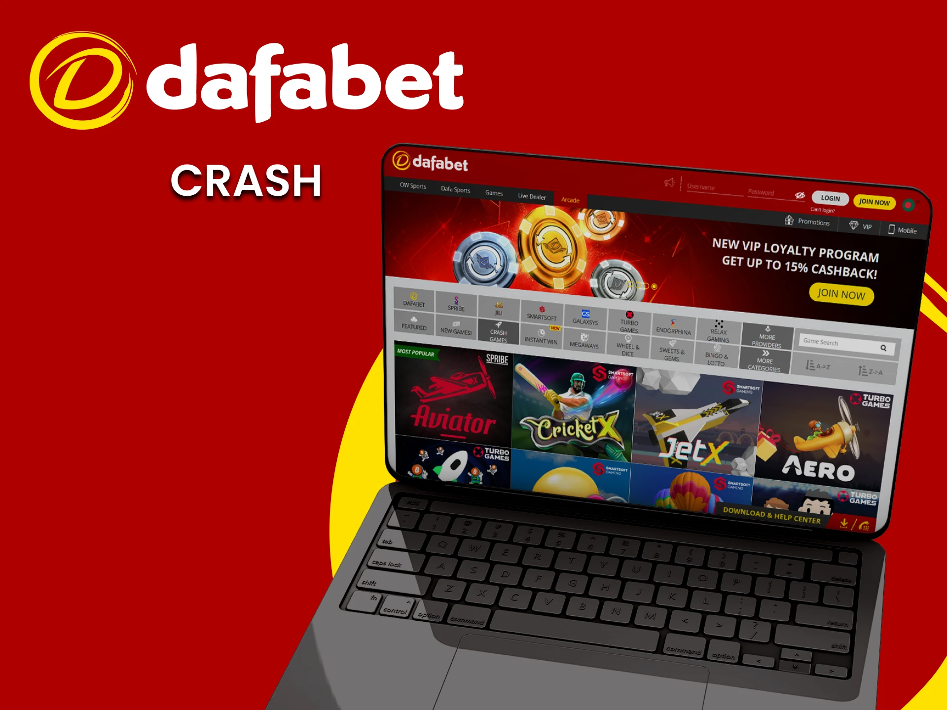 Dafabet crash games test your luck and cash out at the perfect moment.