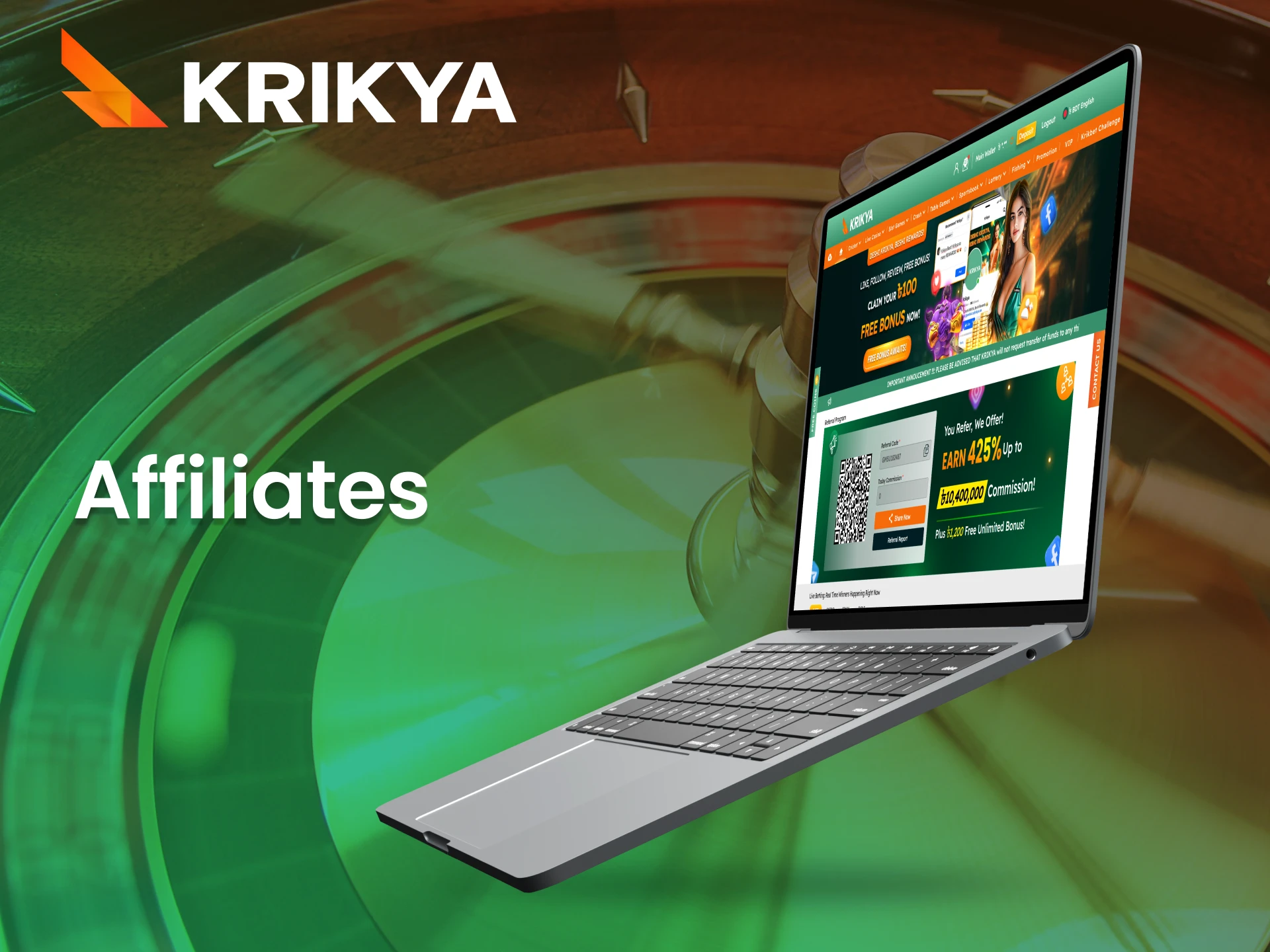 Discover how to earn with the Krikya affiliate program.