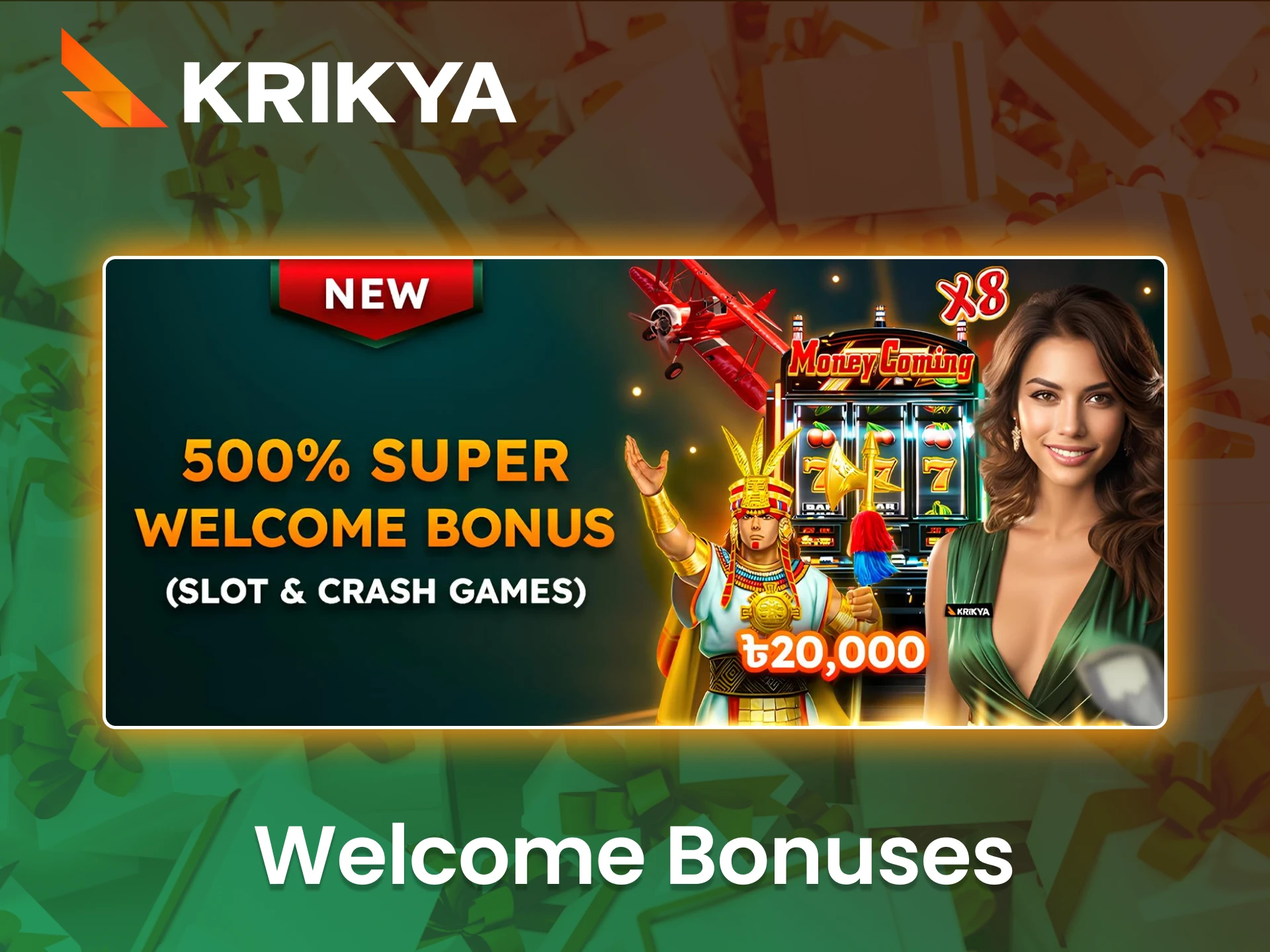 Enhance your gaming experience right from the start with Krikya's welcome bonuses.