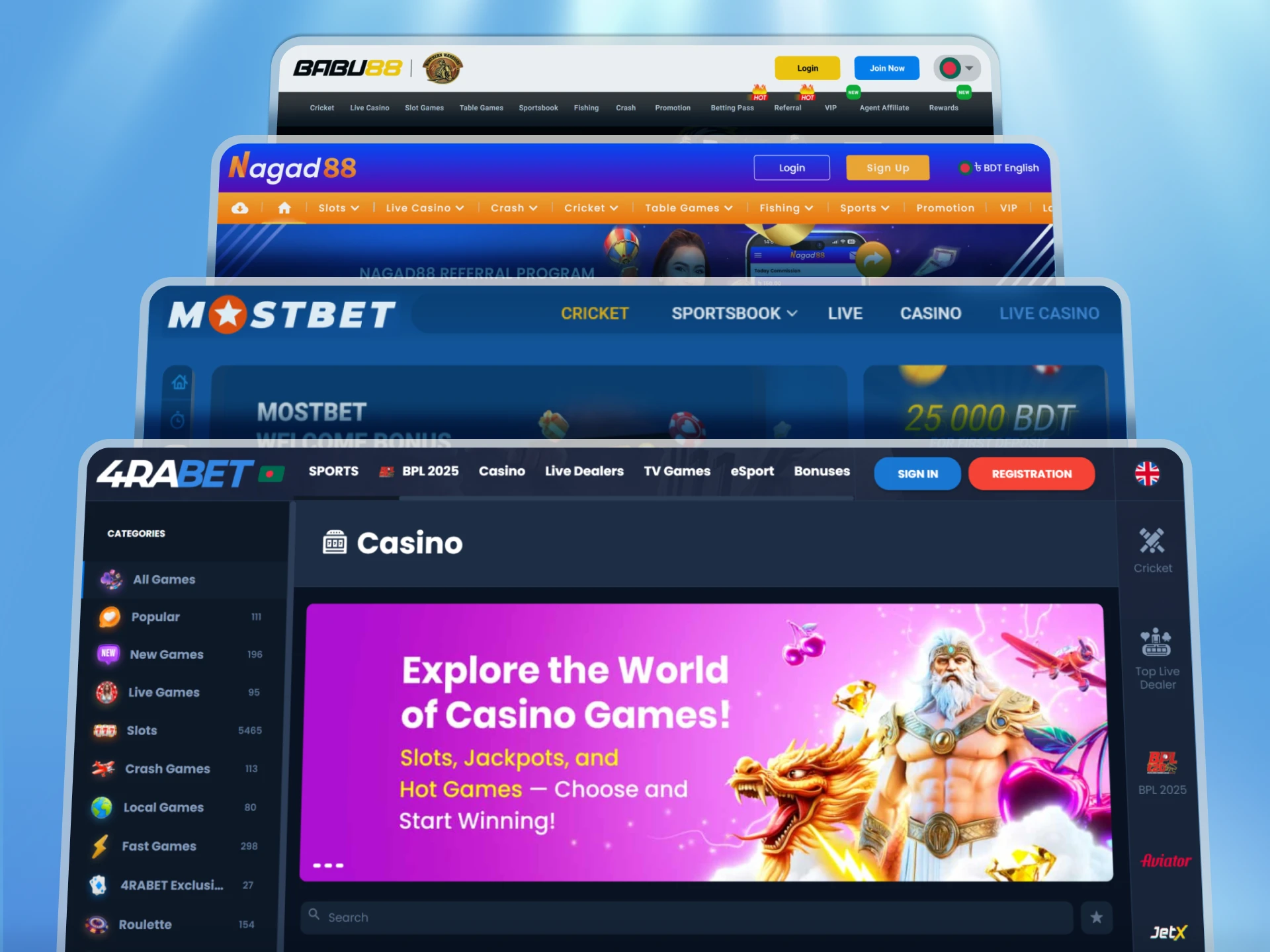 Play responsibly and stay in control while enjoying online casinos in Bangladesh.